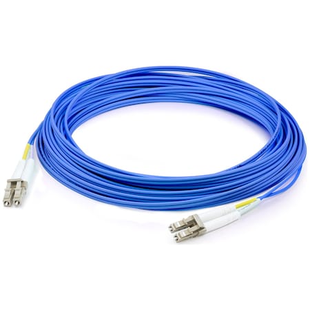 Add-On Addon 17M Lc (Male) To Lc (Male) Straight Aqua Om4 Duplex Fiber Ofnr ADD-LC-LC-17M5OM4